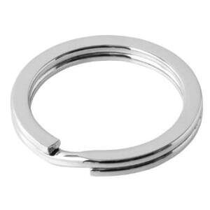 ニッサチェイン NO.135 平キーリング25mm バフニッケル