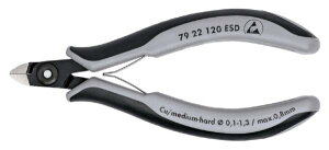 クニペックス KNIPEX 7922-120ESD エレクトロニクスニッパー 7922-120ESD