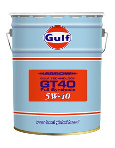 y݌Ɍ[zGULF Kt Gulf ARROW [KtA[GT40] 5w40 S [20L] [HTRC3]