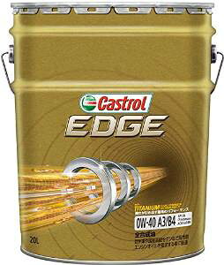 CASTROL(JXg[) Castrol@JXg[@EDGE0W40SN`^@20L@SN/A3B4@0W40