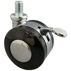 東信製作所 【品名】:トーシンねじ込み双輪キャスター60径自在ストッパー付TWS60BM10XP1.5【発注コード】:4041542