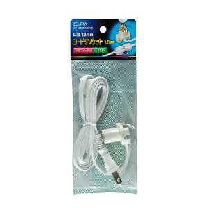 ELPA(�����d��) �R�[�h�t���\�P�b�g KP-M1215NH(W) 1��