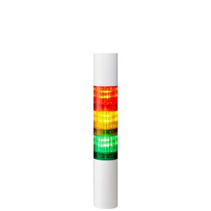�p�g���C�g(Patlite) LED�ϑw�M�����@�ԉ��΁@LR4-302WJBW-RYG �V�O�i���^���[