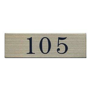 �z�[�X�P�A�v���_�N�c �X�e�����X�T�C���v���[�g �^�C�vA ST-A 004 30mm×100mm