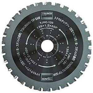 TRUSCO �g���X�R���R TJMC135TRUSCO �g�N�}���`�b�v�\�[ �[�d�ۋ��p 135X30P8558103
