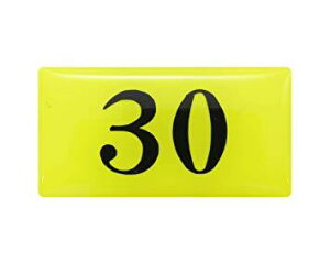 HIKARI �� �e�[�u���i���o�[ 30 �u�� 20x40x2mm �e�[�v�t��