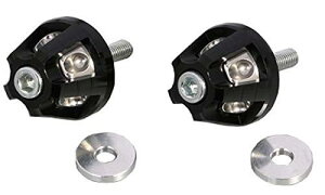 キタコ(KITACO) キタコ ユニオンバーエンドキャップ(黒) モンキー125(JB02) (506-1300250)