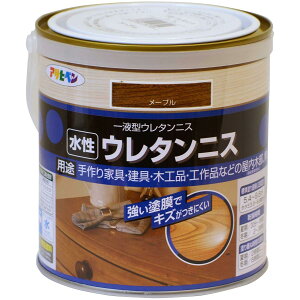 アサヒペン AP 水性ウレタンニス 0.7L メープル