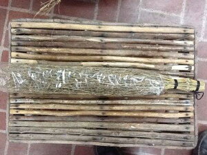 八ツ矢工業 八ツ矢#54525 ミニ竹箒 #54525