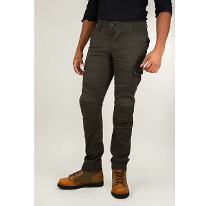 KOMINE(R~l) PK-744 Protect Riding Cotton Cargo Pants Deep Olive 5XLB/46 i:07-744/DOL/5XLB/46