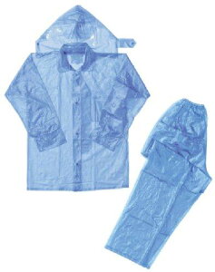 カジメイク 【必ず購入前に仕様をご確認下さい】1500 レインスーツ ブルーS