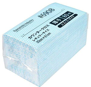 川西工業 カウンタークロス(エコノミー厚手) ブルー 7-7943-03