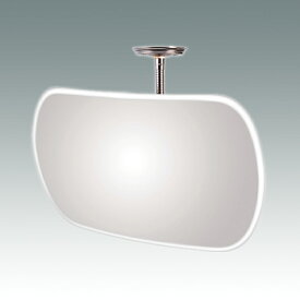 信栄物産 防犯ミラー フレキシブルタイプ FA-45-WH ホワイト 【0350-00092】