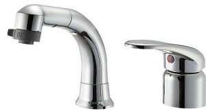 SANEI(旧社名:三栄水栓製作所) 三栄 SANEI U-MIX シングルスプレー混合栓(洗髪用) 寒冷地用 K37110EJK-C-13 (1358150)