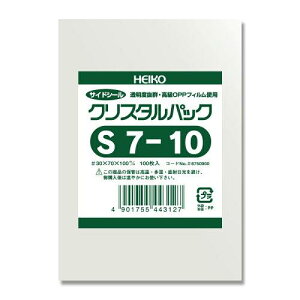 VW} HEIKO OPP e[vȂ NX^pbN S7-10