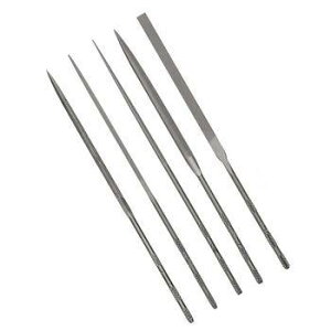 バローベ社 バローベ 精密ニードルヤスリ 5種セット 180mm #0