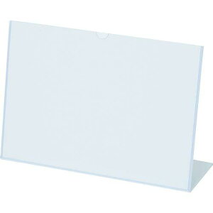 TRUSCO トラスコ中山 TRUSCO 自立式差し込みポップケース A4 横タイプ