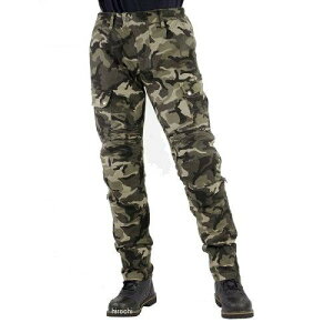 R~l(Komine) PK-744 Protect Riding Cotton Cargo PNT i:07-744 J[:Camo TCY:M