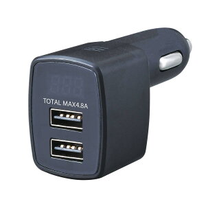 ZC(SEIWA) ԗp VK[\Pbg dvt USB|[g ԍڏ[d j^ODCp[vO F312 12/24VԑΉ o2.4A+2.4A d obe[オh~