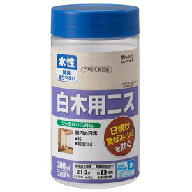 カンペハピオ(Kanpe Hapio) KH 水性白木用ニスA つやけし透明 300ML　#00737653732300