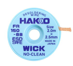 ����(HAKKO) �͂񂾋z��� �E�B�b�N �m�[�N���[�� 2.5mm×2m FR150-88