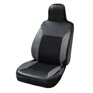 【在庫限即納】ボンフォーム(BONFORM) ボンフォーム シートカバー スポーツシェイプ 軽/普通車 前席ハイバックタイプ 抗菌防臭加工 サイドエアバッグ対応 フロント1枚 グレー 4019-10GY