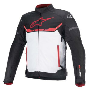 ALPINESTAR ApCX^[Y yKwOɎdlmFzT-SP S WATERPROOF JACKET ASIA [1304 BLACK WHITE BRIGHT RED] M