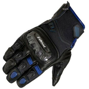 YAMASHIRO 山城 山城(yamashiro) IDEAL アイディール バイク用 グローブ 秋冬モデルID-113 TOUGH(タフ) ブルー XSサイズ ID113BL/XS