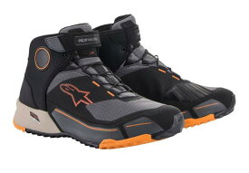 アルパインスターズ 【必ず購入前に仕様をご確認下さい】CR-X DRYSTAR RIDING SHOE [1284 BLACK LIGHT BROWN ORANGE] 10/27.5cm