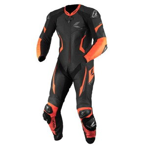 RS^C`(RS Taichi) NXL307 GP-WRX R307 RACING SUIT BLACK/NEON RED XXL/56