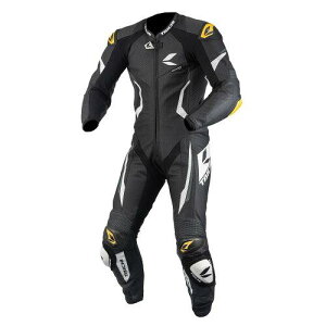 RS^C`(RS Taichi) NXL307 GP-WRX R307 RACING SUIT BLACK/WHITE XS/46
