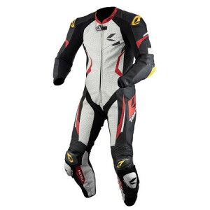 RS^C`(RS Taichi) NXL307 GP-WRX R307 RACING SUIT BLACK/WHITE/RED 4XL/60
