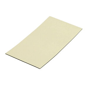 エーモン(amon) 強力両面テープ 多用途 黒 幅75mm×長さ140mm×厚さ1mm 1枚入り 3982