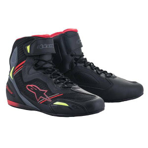 ALPINESTAR ApCX^[Y yKwOɎdlmFzFASTER_3_RIDEKNIT_S [136 BLACK RED YELLOW FLUO] 9.5/27.0cm