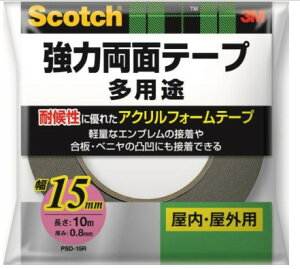3M X[G 3M XRb` ͗ʃe[v pr 15mm×10m (PSD15R 3080)