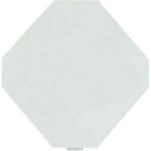 TRUSCO トラスコ中山 TRUSCO 折りたたみメッシュコンテナ用 無地プレート 25L用 (TRMPBWP25 8000)