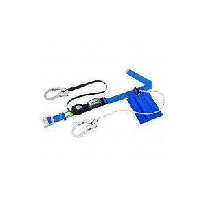 タイタン(Taitan) タイタン リーロックS2NEOライト ロック装置付巻取器+補助ロープ式胴ベルト スカイブルー(墜落制止用器具) (SLN505WSB 5008)