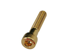 クリエイティブファクトリーポッシュ 24KメッキSUSキャップボルト 811650-040 M8X40.1PC