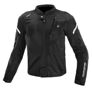 R~l(Komine) JK-1283 PROTECT FULL MESH JKT BK M i:07-1283/BK/M