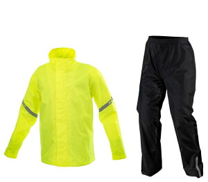 R~l(Komine) RK-5433 STD RAIN WEAR NEON M i:03-5433/NEON/M