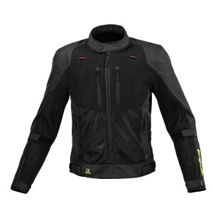 R~l(Komine) JK-1563 PROT 3D AIR STM JKT BK.NEON WL i:07-1563/BKlI/WL