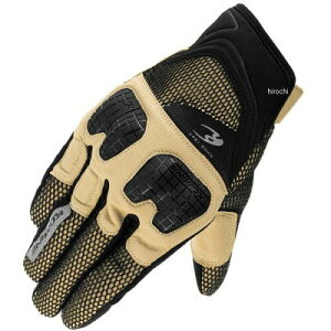 R~l(Komine) GK-2503 3D MESH PROTECT GLV BEIGE L i:06-2503/BEIGE/L