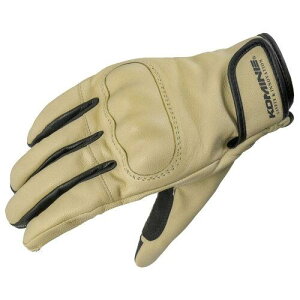 R~l(Komine) GK-252 Protect Goat Leather Gloves 06-252 Beige XS