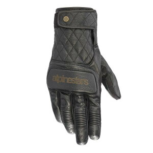 ALPINESTAR ApCX^[Y yKwOɎdlmFzBRASS LEATHER GLOVE[10 BLACK]M