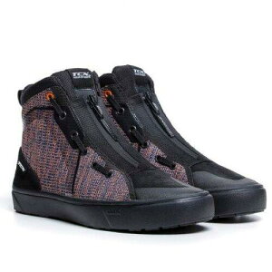 デイトナ(DAYTONA) デイトナ(Daytona) TCX(ティーシーエックス) バイク用 ライディング シューズ メッシュ フロントジップ CE規格 IKASU Air ブラック/オレンジ/ブルー 25.5cm 34393 品番:34393