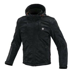 R~l(Komine) JK-6024 Protect Softshell System Parka Black Camo L i:07-6024/BK.CAMO/L