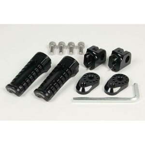 SP武川 アジャスタブルステップキット (ノーマルステップ/ブラック) カワサキ専用 品番:06-13-0097