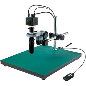 ホーザン(HOZAN) マイクロスコープ HDMI出力 マイクロスコープ倍率95〜570倍 ロングベース L-KIT724 SDカードへ画像・動画保存可能