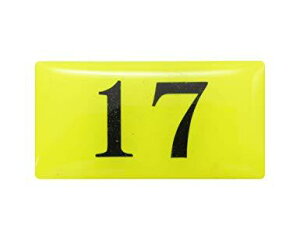 HIKARI �� �e�[�u���i���o�[ 17 �u�� 20x40x2mm �e�[�v�t��