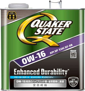 NG[J[Xe[g(Quaker state) NG[J[Xe[g GnXg freB SP/GF-6B 0W-16 3bgy:6z